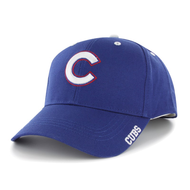 MLB Chicago Cubs Men's Frost Structured Adjustable Cap, One Size, Royal